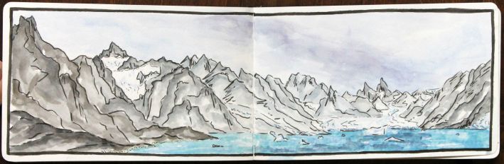 aquarelle pano karale