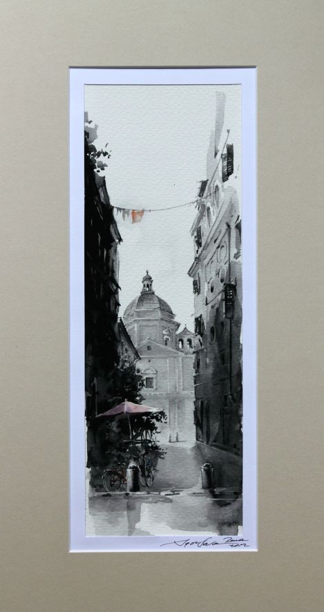 aquarelle rome