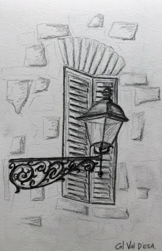 dessin col val d'esa