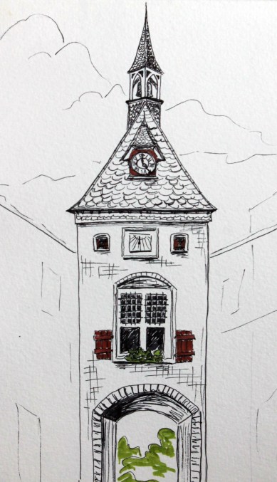 dessin porte hollande