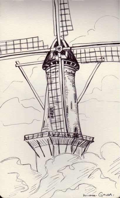 moulin dessin