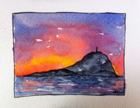 coucher soleil snipe